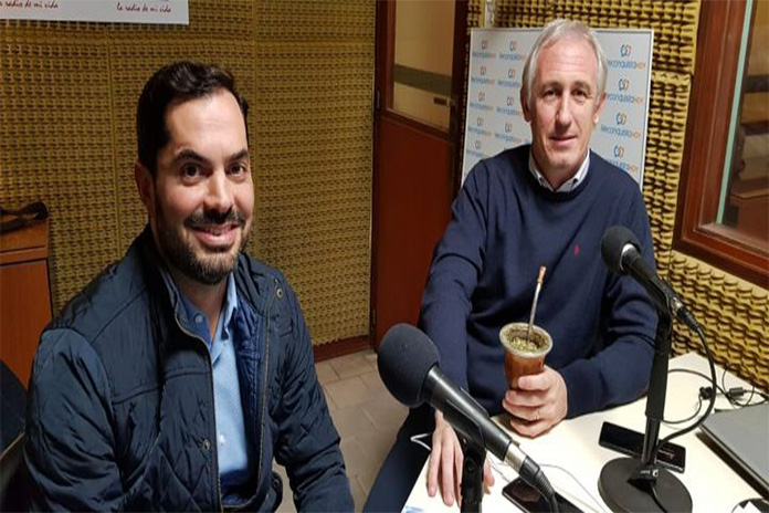 Coco Báscolo junto a Cristian Cunha