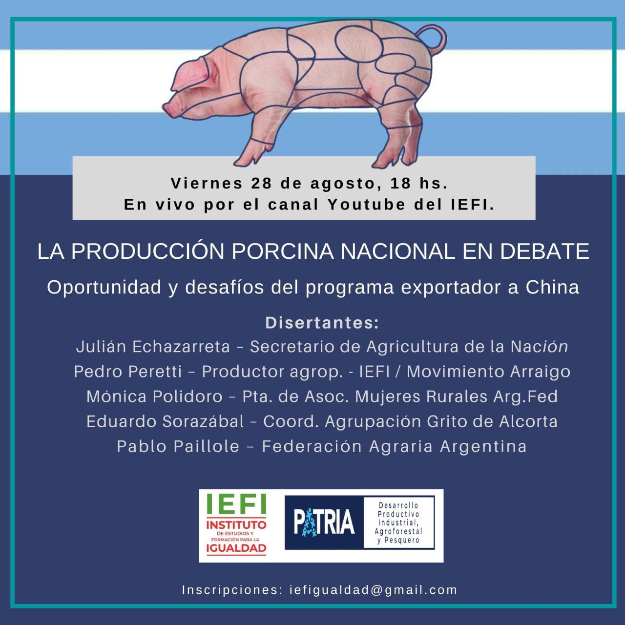 La producción porcina nacional en debate